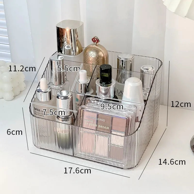 Dopamine Desktop Overlay Storage Cabinet Drawer Student Desk Stationery Storage Box Rubber Belt Hairpin Jewelry Fit Box