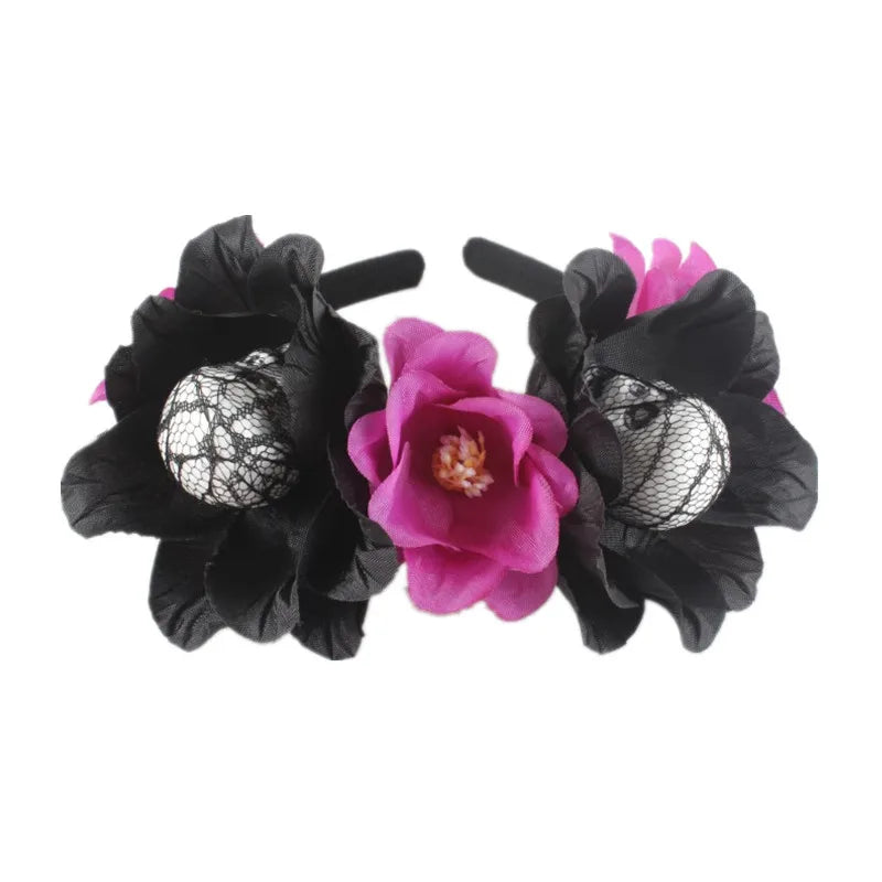 Halloween Funny Flower Skull Foam Holiday Party Party Accessories Party Supplies