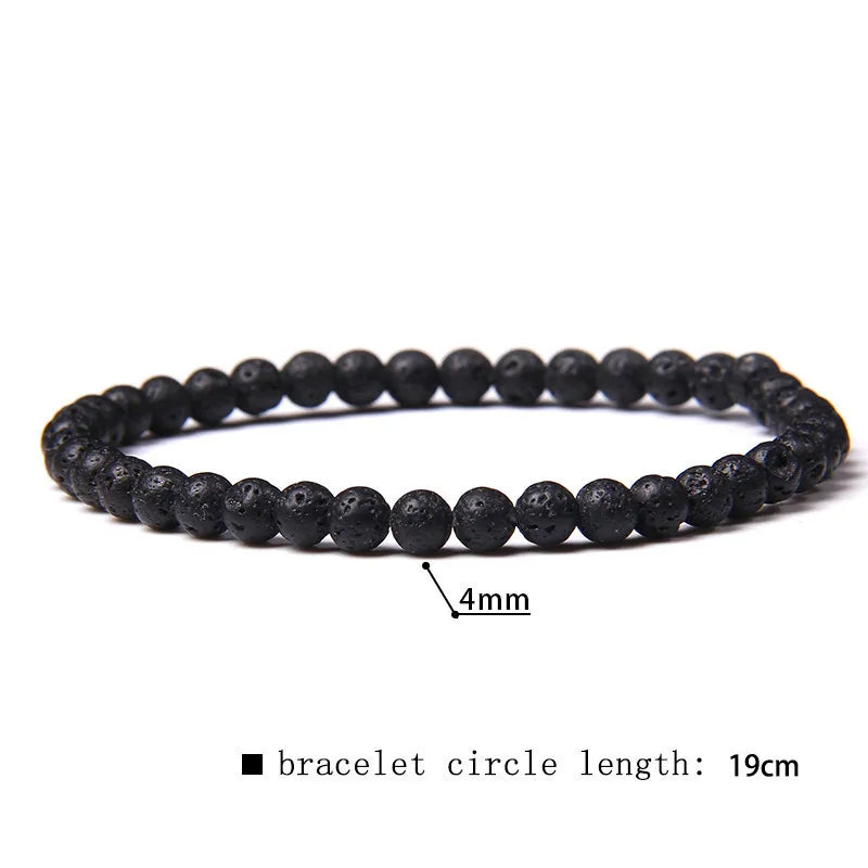 Simple Style Geometric natural stone Bracelets In Bulk