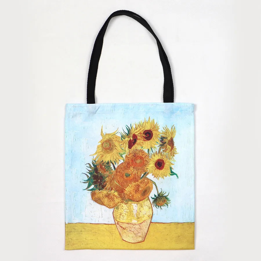 women's fashion color block canvas shopping bags