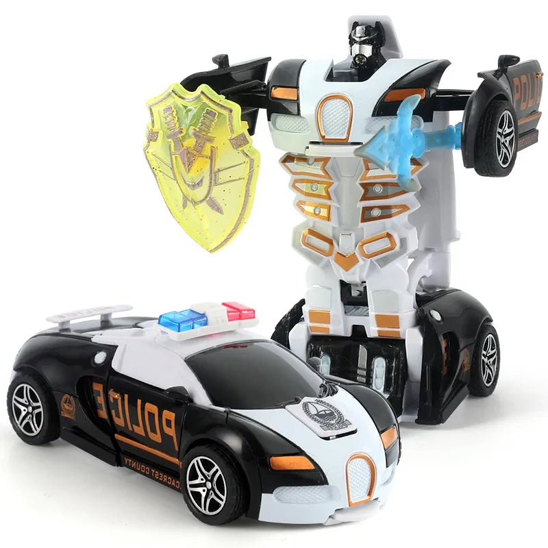 children's collision creative fashion leisure deformation car toys