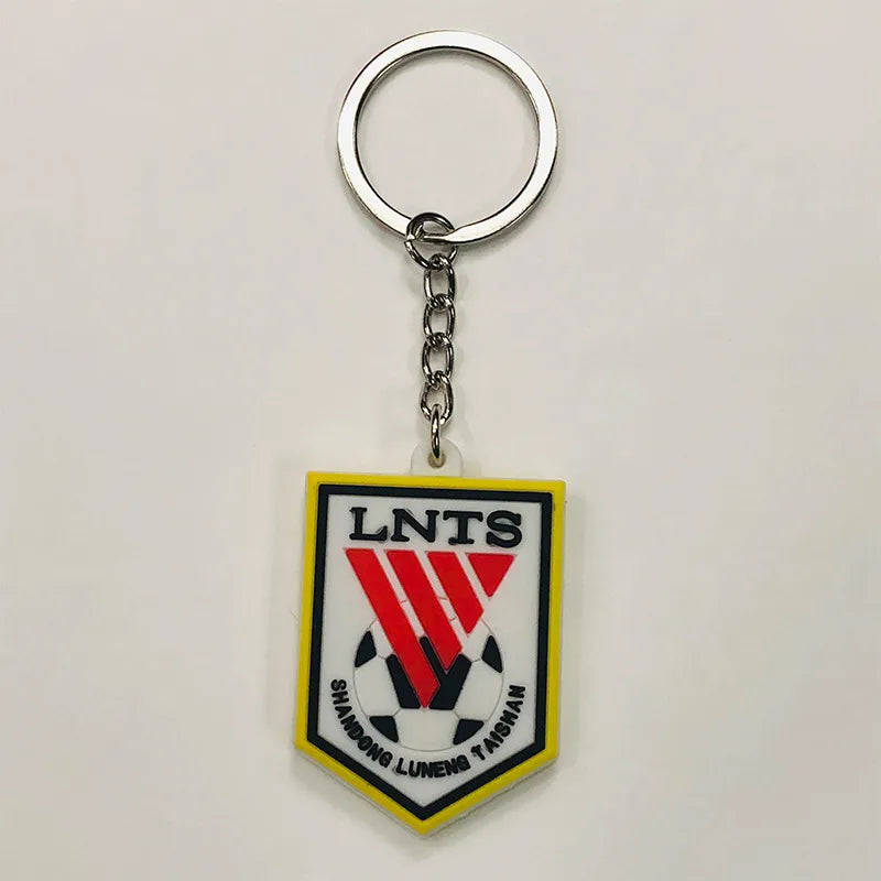 Simple Style Animal Letter Number PVC Football World Cup Keychain