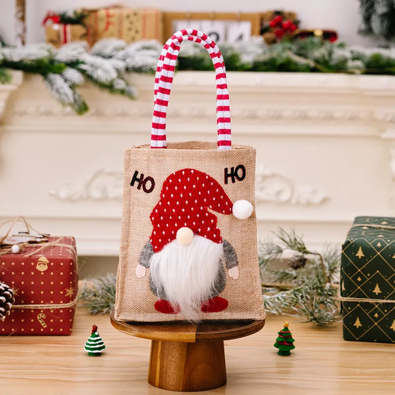 Christmas Retro Rudolf Nonwoven Polyester Party Gift Wrapping Supplies