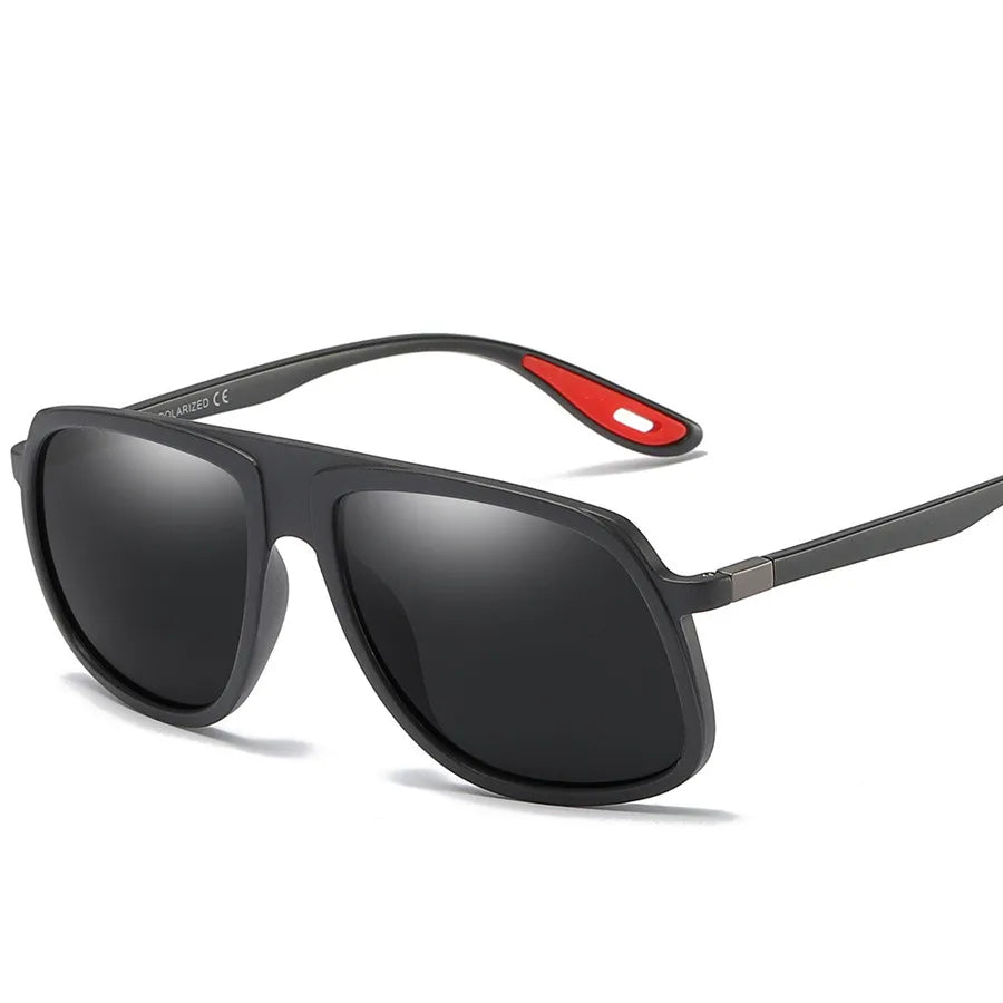plastic fashion  glasses  (c5 sand black / full gray) nhfy0653-c5-sand-black-full-gray