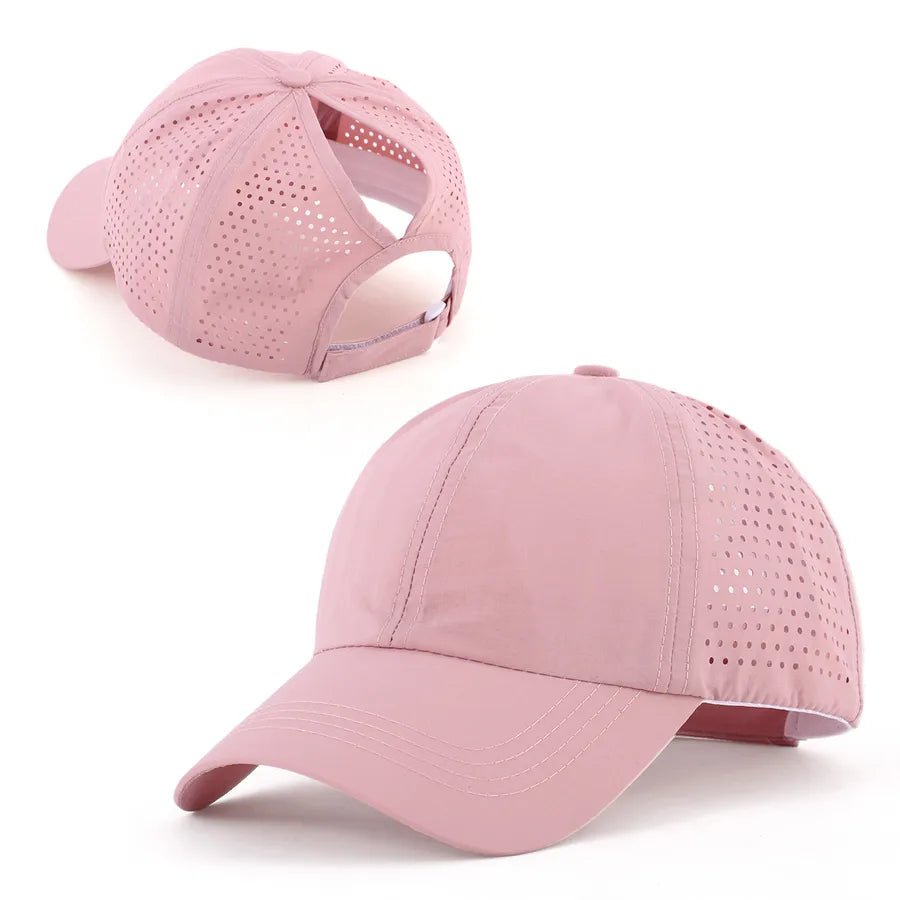 Unisex Retro Sport Style Commute Solid Color Curved Eaves Baseball Cap