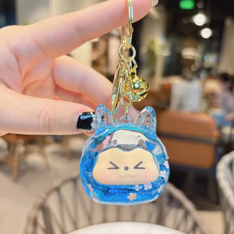 1 Piece Cute Cartoon Character Acrylic Unisex Bag Pendant Keychain