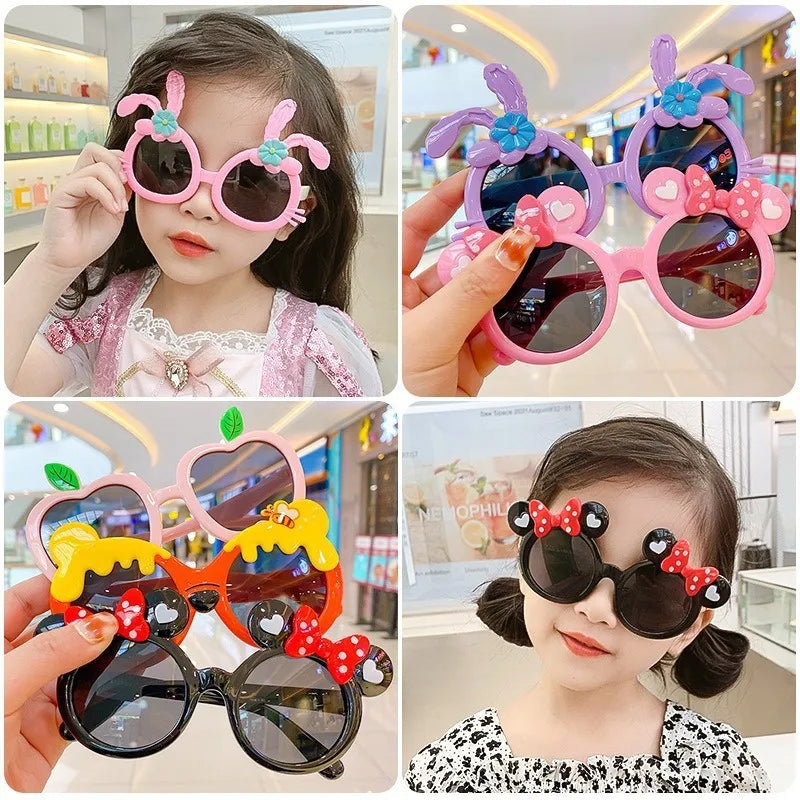 Children's Sunglasses, Cute and Colorful Sunglasses, Baby Fashion and Stylish, Trendy Cartoon Toys for Boys and Girls, Sun Visors