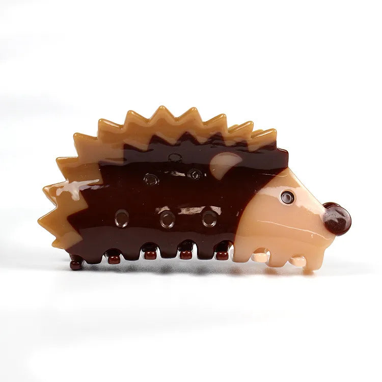 Urrykid New Hair Accessories Acetic Acid Hedgehog Barrettes Cute Grip Plate High-Grade Hair Root Temperament Shark