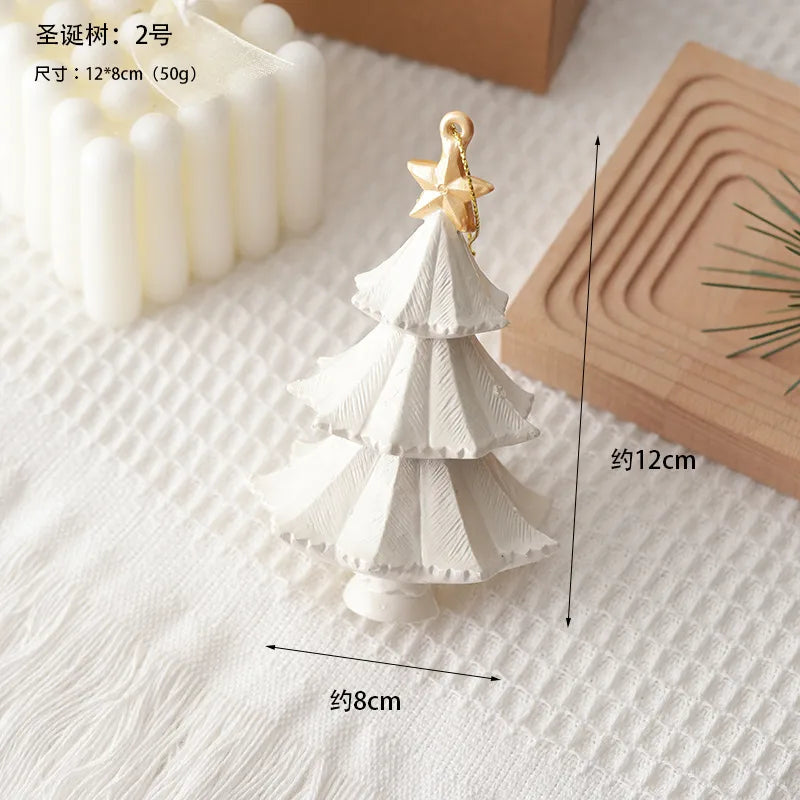 New Christmas Decorations Creative Snowflake Christmas Tree Hanging Ornaments Scene Arrangement Props Festive PVC Decoration