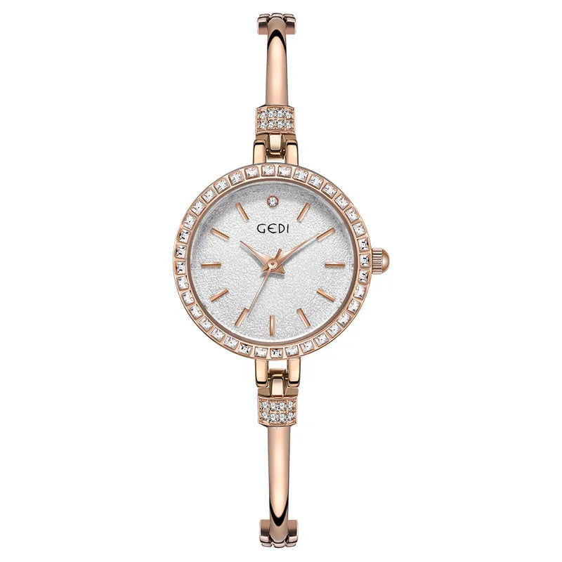 Elegant Retro Geometric Jewelry Buckle Quartz Women's Watches