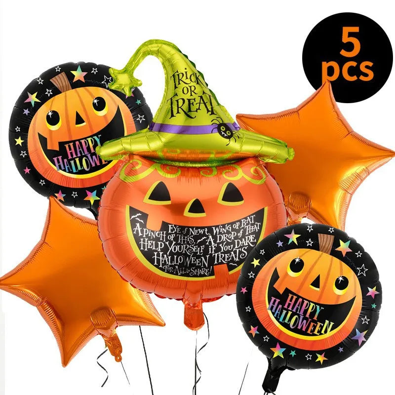 halloween geometric aluminum film party balloon