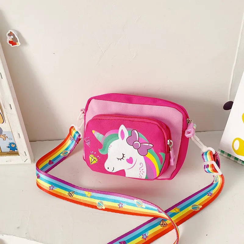 cute kindergarten new children's shoulder bag boy's shoulder bag cartoon girl backpack baby satchel