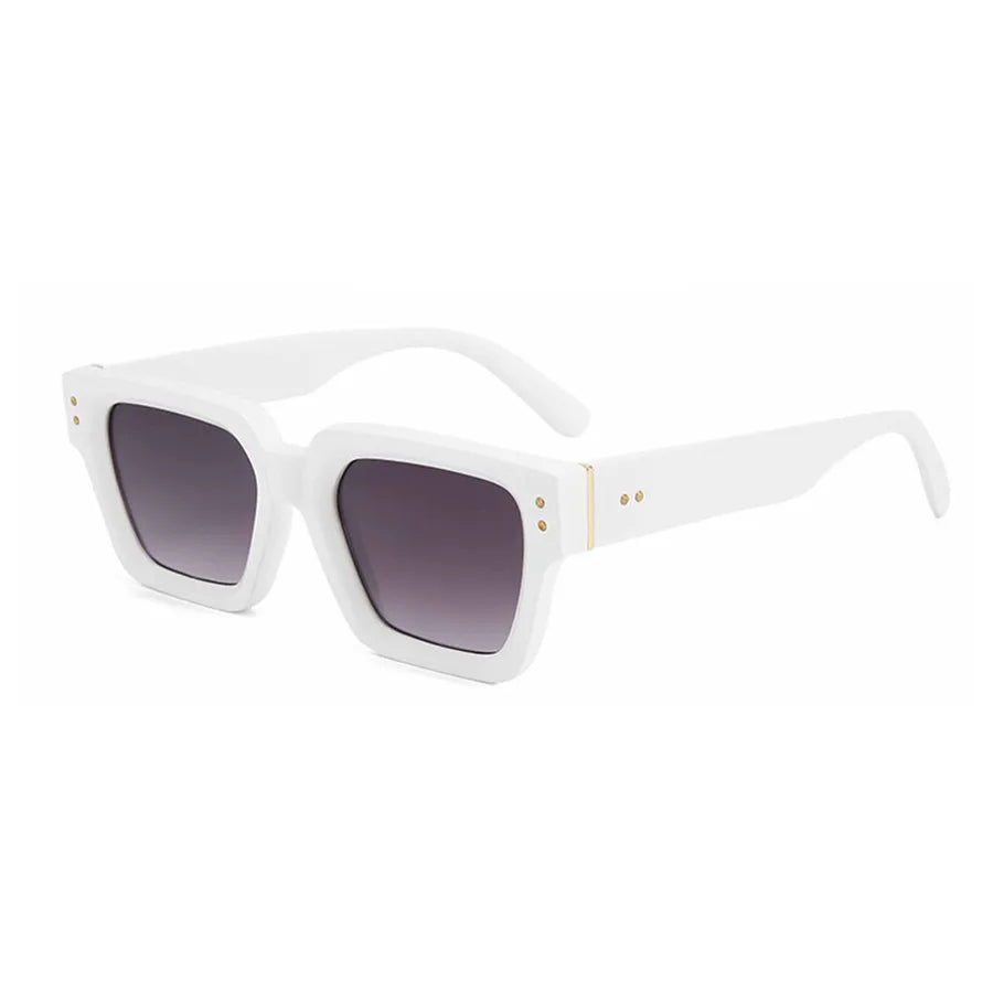 Casual Basic Simple Style Square Pc Square Full Frame Men's Sunglasses