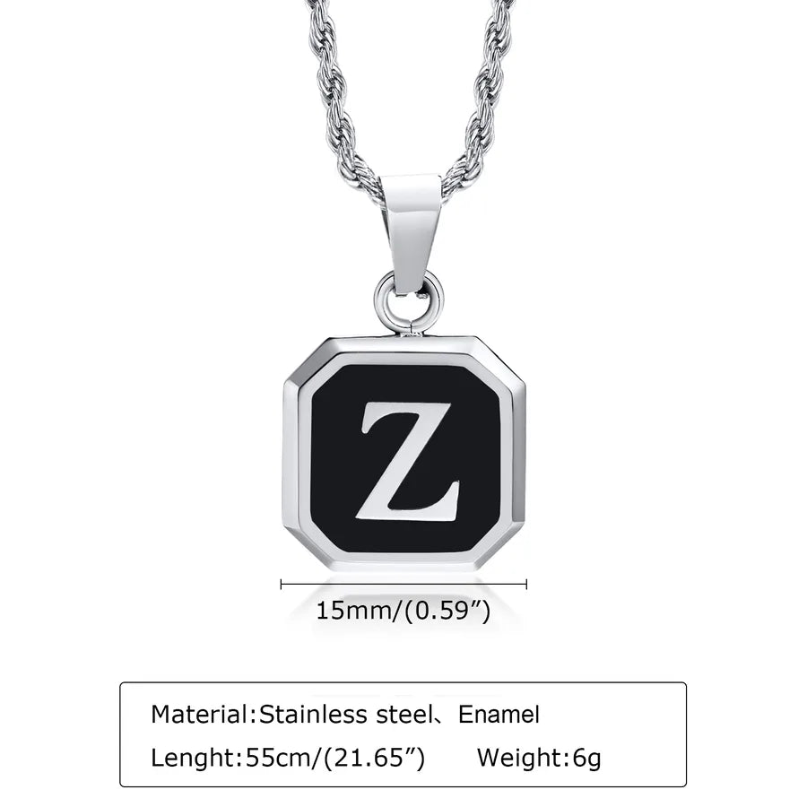 304 Stainless Steel Hip-Hop Enamel letter