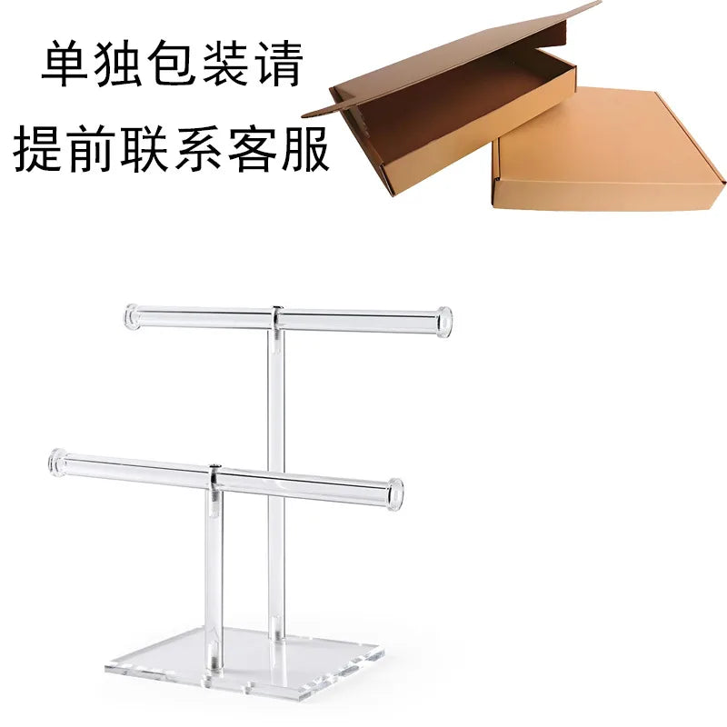 1 Piece Arylic Elegant Simple Style Geometric Jewelry Display Jewelry Rack