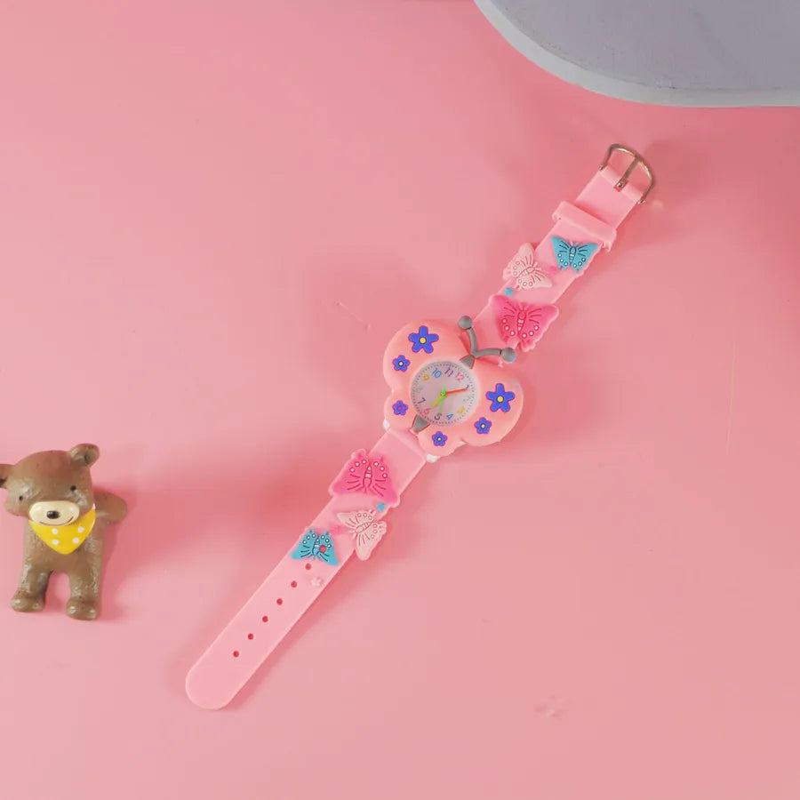 Manufacturers supply new creative children's watches kindergarten primary school students cartoon veneer watches cartoon watch wholesale