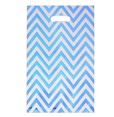Birthday Simple Style Stripe Aluminum Film Birthday Festival Gift Wrapping Supplies Gift Bags