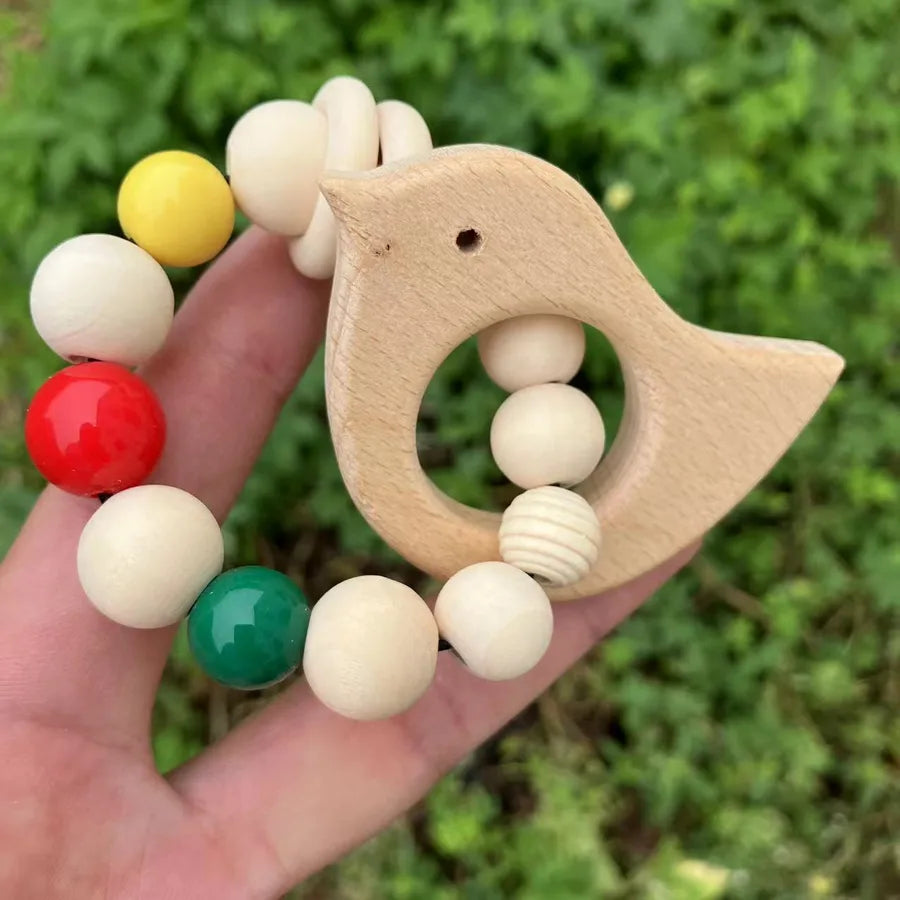 baby toys bear wood toys
