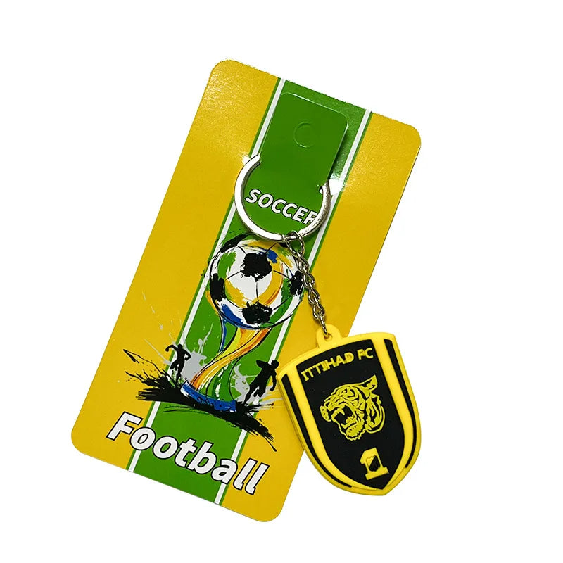 Simple Style Animal Letter Number PVC Football World Cup Keychain