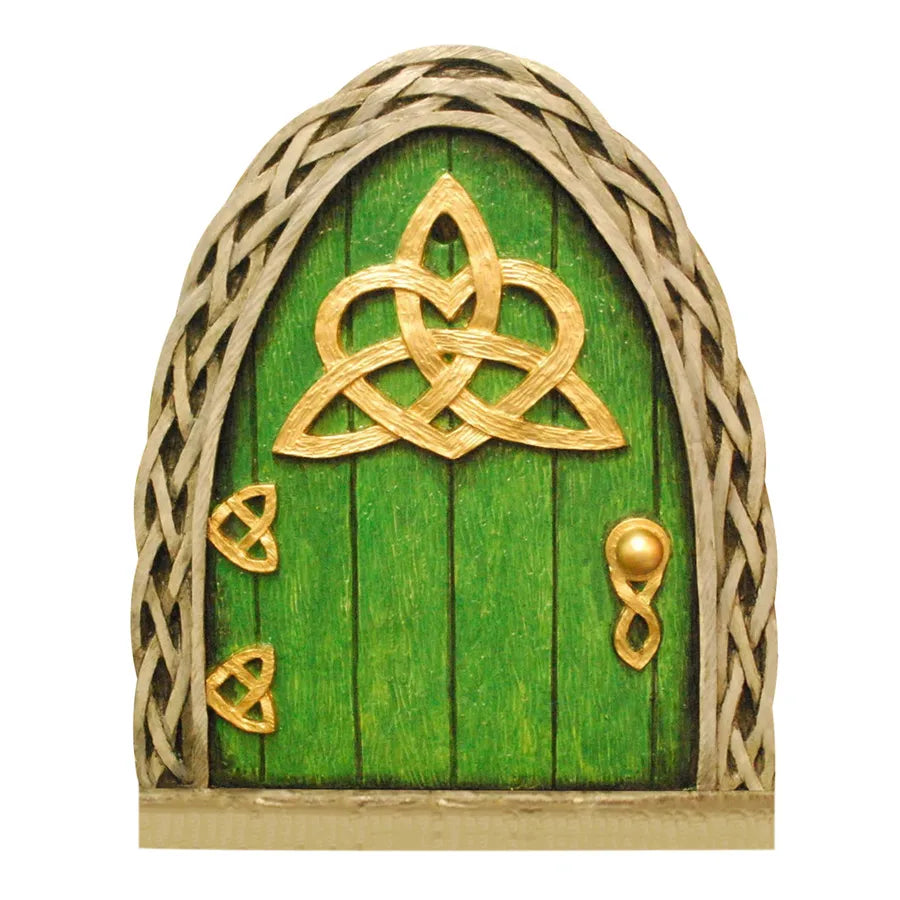elf fairy door courtyard wooden tree decoration garden crafts