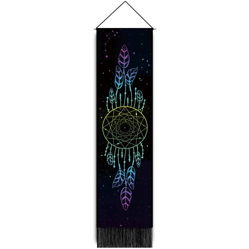 Nordic Style IG Style Dreamcatcher cotton and linen Tapestry Wall Art