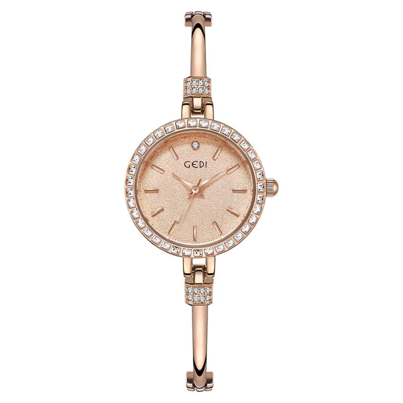 Elegant Retro Geometric Jewelry Buckle Quartz Women's Watches