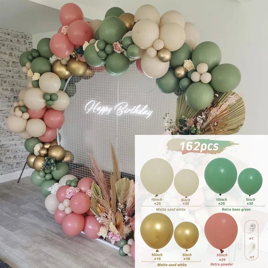 10 Series Birthday Party Decoration Balloon Suit Balloon Chain Arch Wedding Wedding Room Scene Arrangement