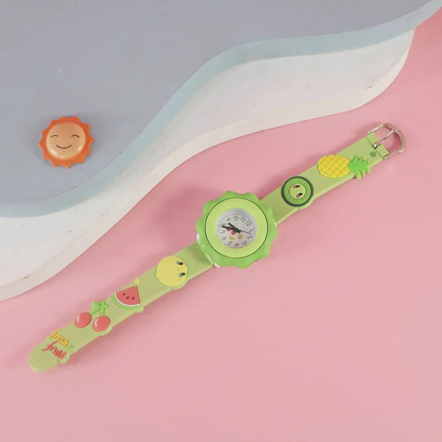 Manufacturers supply new creative children's watches kindergarten primary school students cartoon veneer watches cartoon watch wholesale