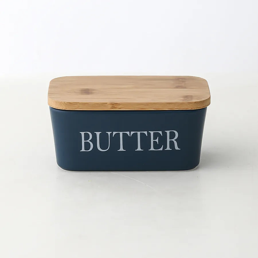 Simple Style Letter Solid Color Porcelain Storage Container Box