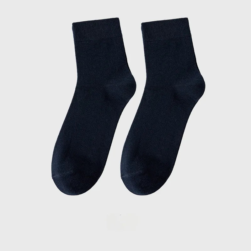 Bona Ness socks men's socks autumn cotton antibacterial men's socks stocking deodorant sweat-absorbent socks wholesale cotton