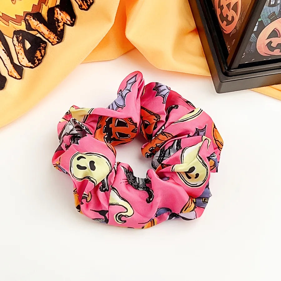 Halloween Pumpkin Skull Large intestine Elastic Hair Ties Festival Atmosphere Retro Classic Head Ropes European Style Design