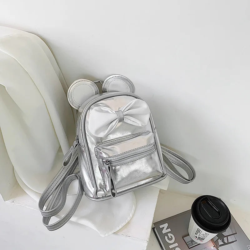 Children's school bag backpack magic shiny girls baby cute cartoon fashion princess bag small school bag