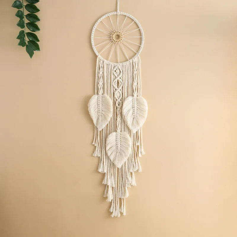 Ethnic Style Dreamcatcher Wood cotton rope Iron Tapestry Wall Art