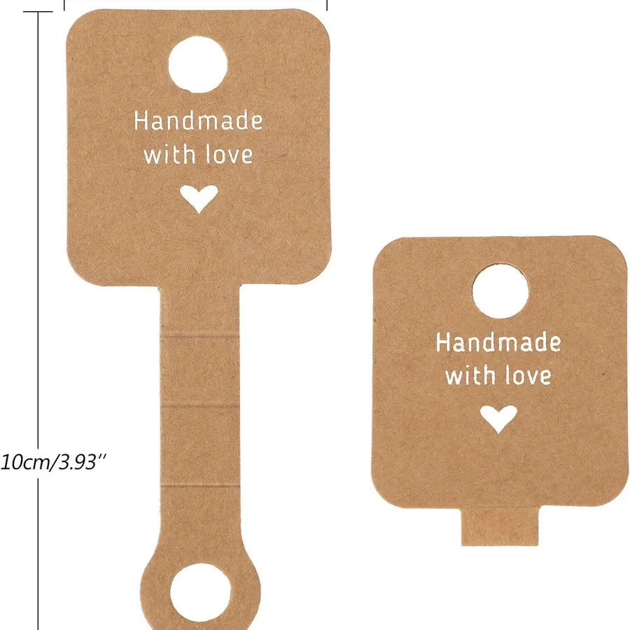 Hot Selling Hair Ring First Jewelry Folding Card Jewelry Packaging Folding Card Display Card Bracelet Ring Paper Card