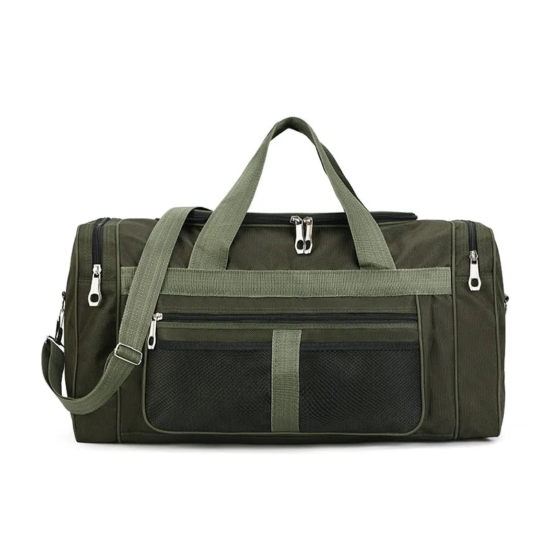 Portable travel bag large capacity foldable luggage bag men's and women's long-distance travel moving maternity bag