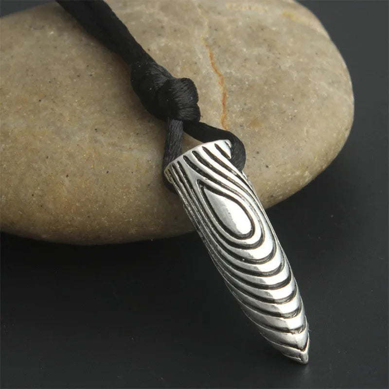 casual hip-hop bullet alloy men's pendant necklace