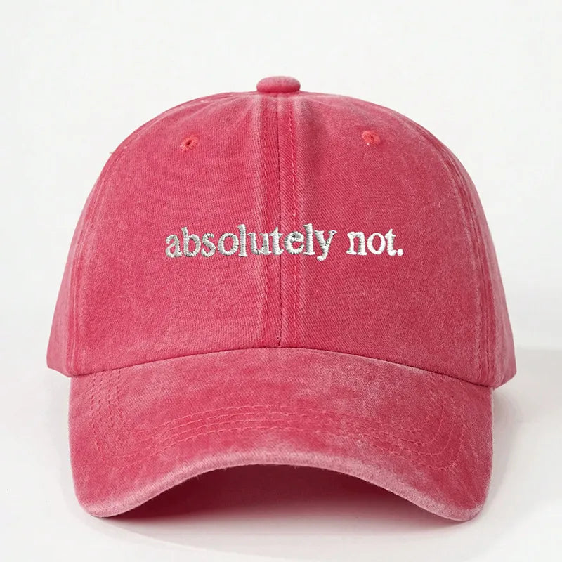 Women's Elegant Lady Letter Curved Eaves Baseball Cap