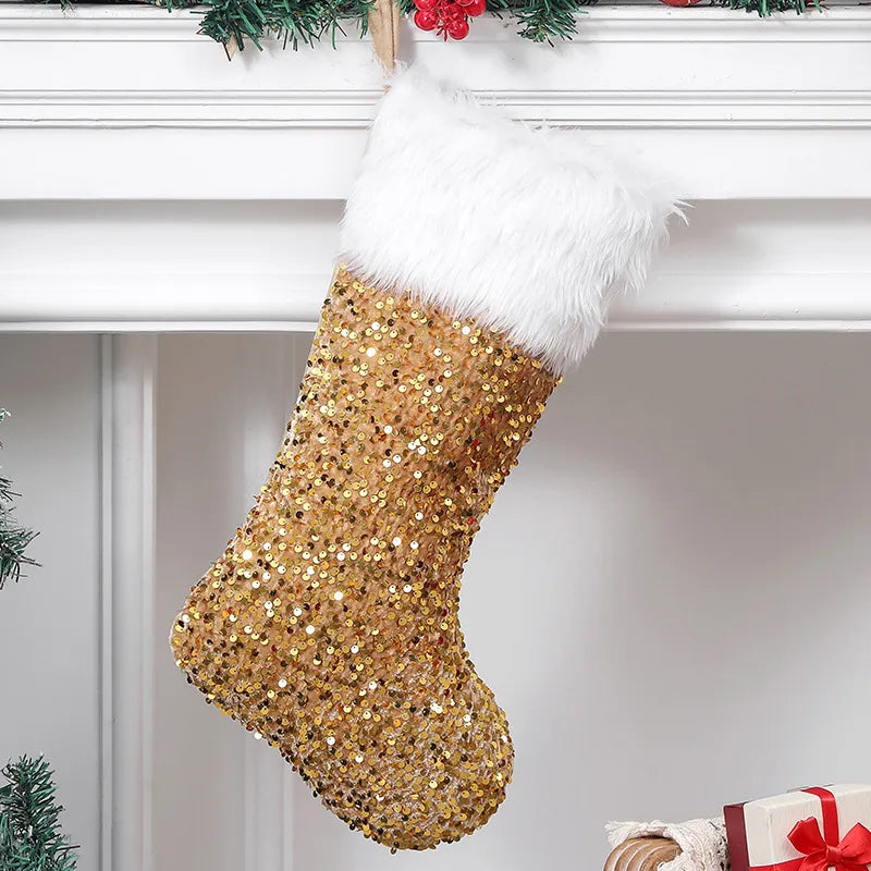 Christmas Retro Exaggerated Sock Indoor Party Festival Christmas socks