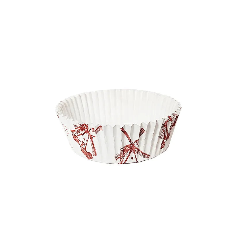 Simple Style Polka Dots Coated paper Bakeware cake cups