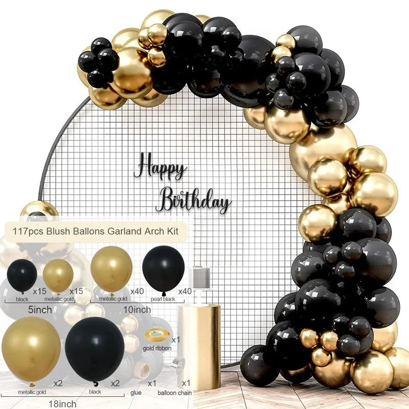 10 Series Birthday Party Decoration Balloon Suit Balloon Chain Arch Wedding Wedding Room Scene Arrangement