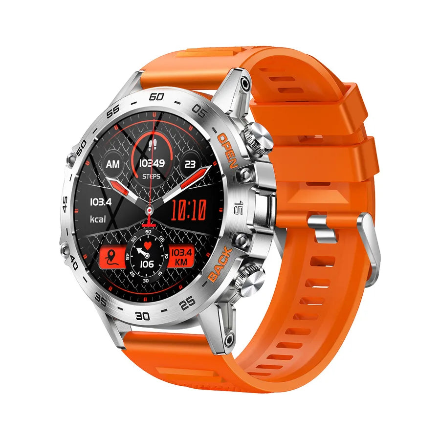 New K52 Bluetooth call smart watch ultra-long standby heart rate blood oxygen outdoor Three-proof sports Smart Watch