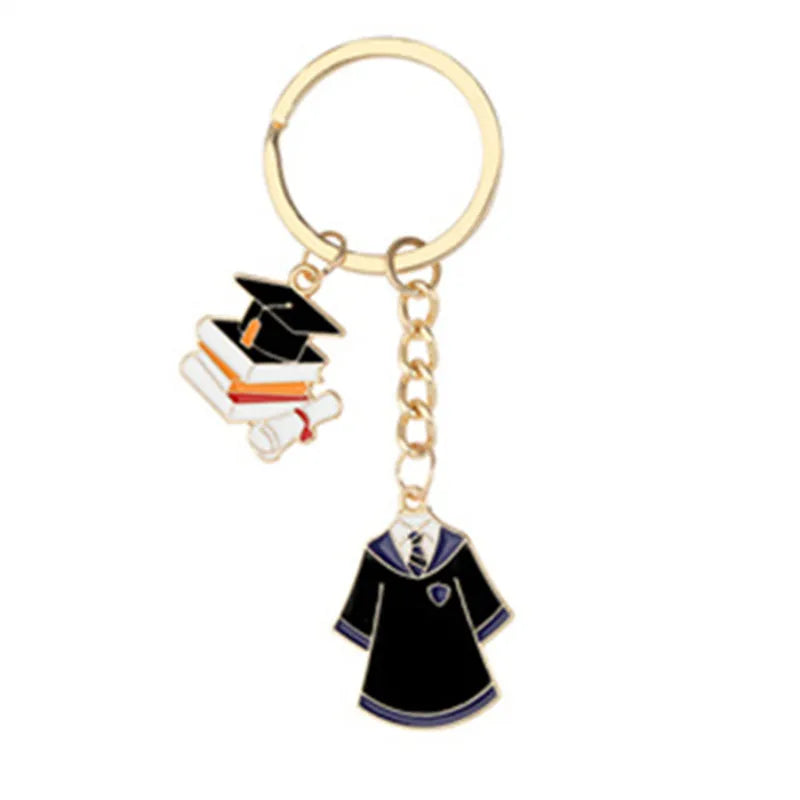1 Piece Modern Style Simple Style Book Alloy Stamping Stoving Varnish Plating Unisex Screw Clasp Closure Keychain