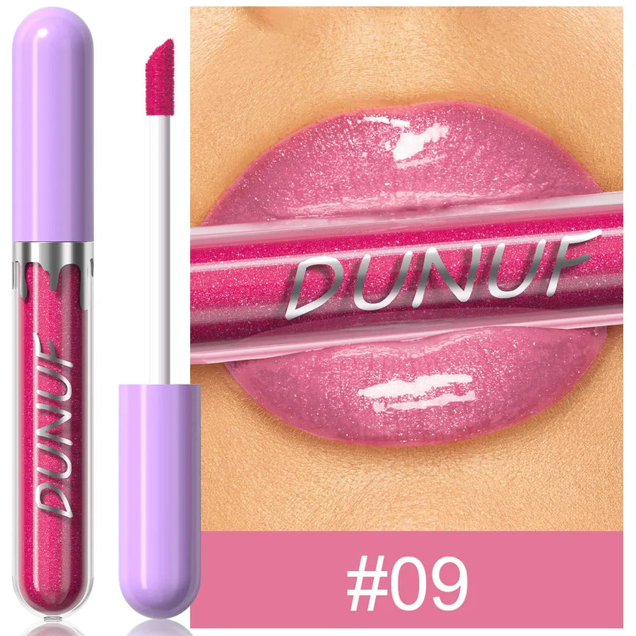 Casual Elegant Multicolor Liquid Lip Gloss
