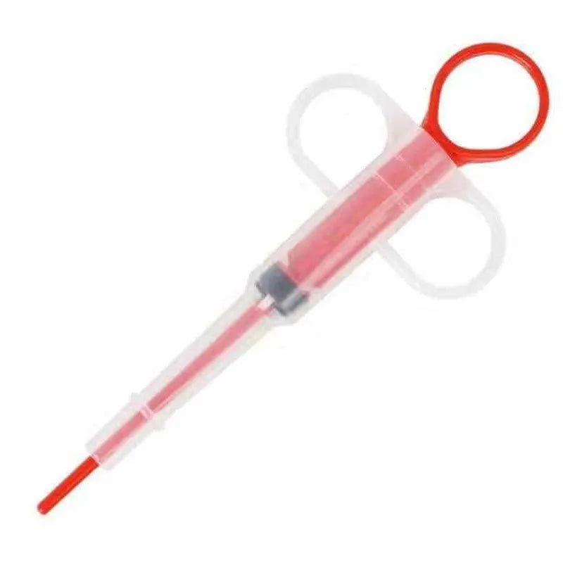 simple style plastic solid color pet feed medication utensil