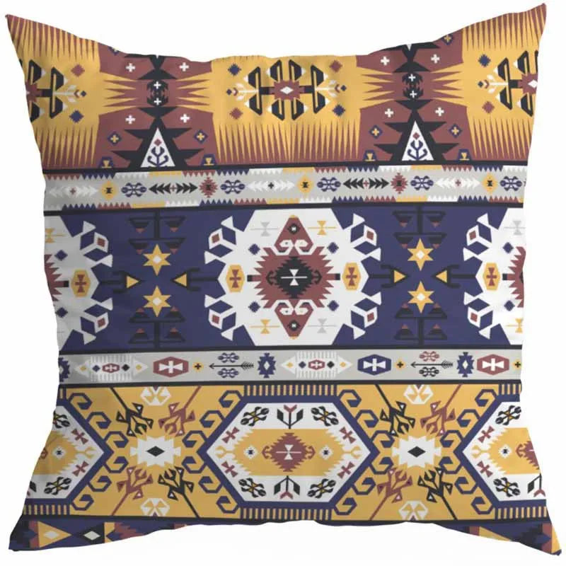 vacation sweet geometric stripe solid color linen fibre peach skin pillow cases