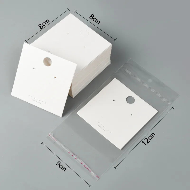 basic letter solid color paper printing jewelry accessories 1 piece