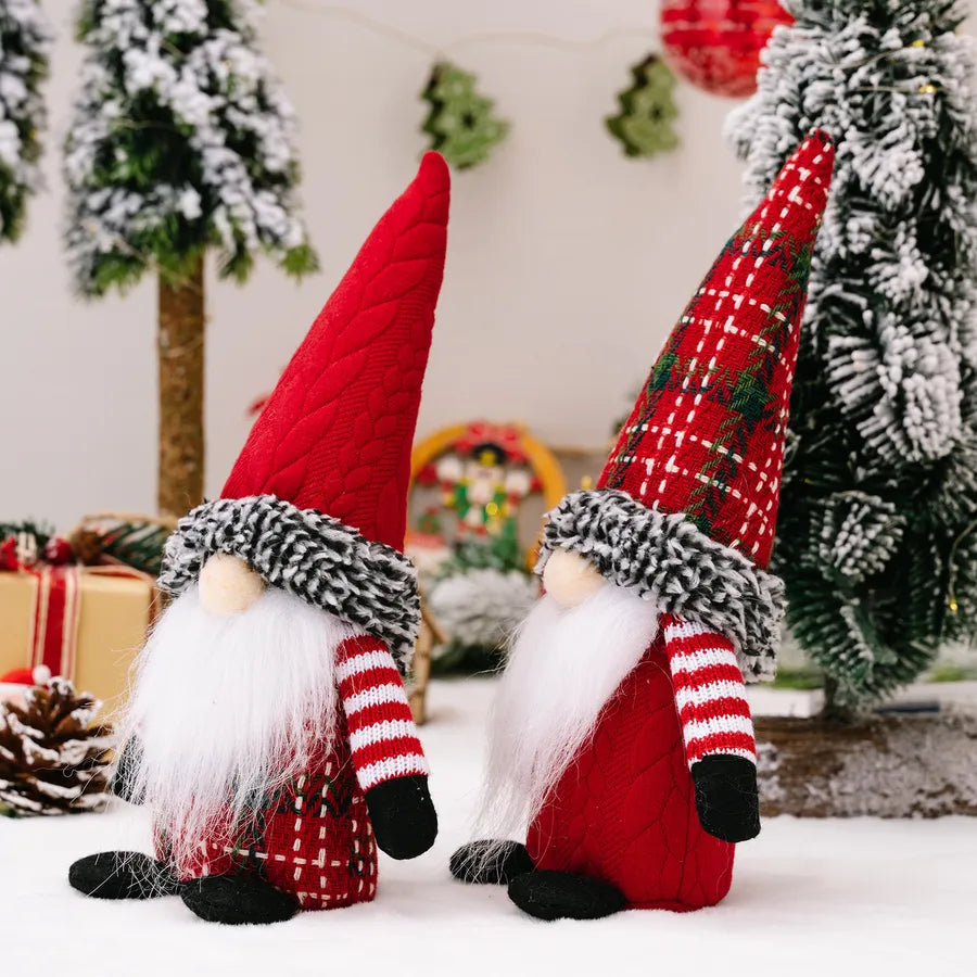 Christmas Classic Style Color Block Polyester Holiday Decorative Props