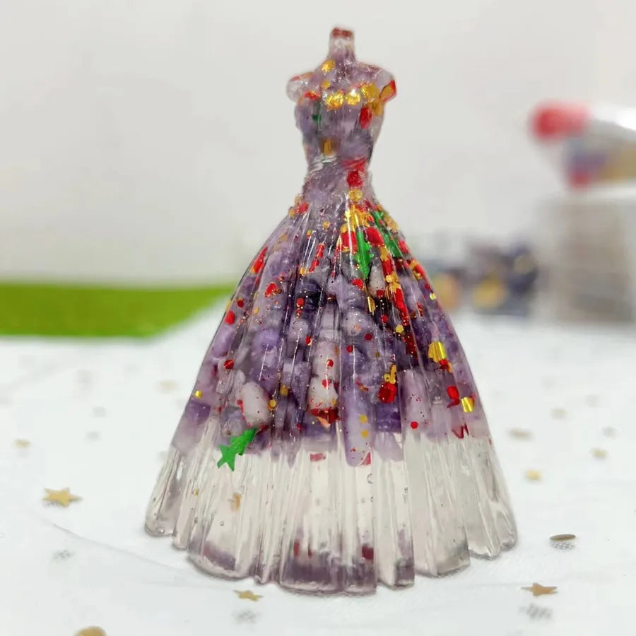 Elegant Romantic Simple Style Geometric Resin Crystal Ornaments Artificial Decorations