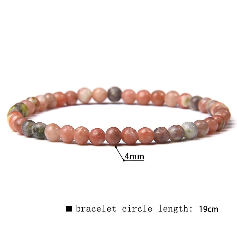 Simple Style Geometric natural stone Bracelets In Bulk
