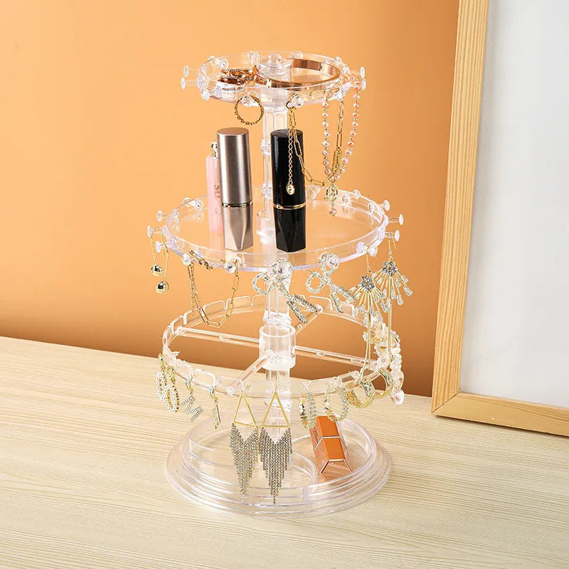 1 Piece Plastic Elegant Simple Style Geometric Jewelry Display Jewelry Rack